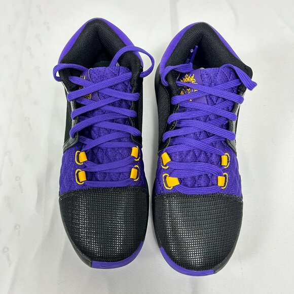 Nike LeBron Witness 8 Lakers Colorway Deadstock Never Worn with box - Picture 8 of 9